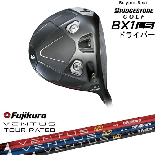 【OVDカスタム】BX1LS ドライバー[DW]ブリヂストンBRIDGESTONE フジクラ VENTUS TR ブルー ブラック レッド ベンタス Fujikura｜カスタムクラブ工房 OVDGOLF
