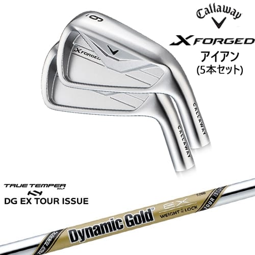 【OVDカスタム】X FORGED アイアン5本set(6I-PW) 2026年モデル[6P]キャロウェイCALLAWAY DynamicGoldEX TOUR ISSUE ツアーイシューTRUE TEMPER