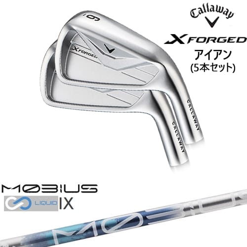 【予約/4月10日発売予定】【OVDカスタム】X FORGED アイアン5本set(6I-PW) 2026年モデル[6P]キャロウェイCALLAWAY MOBIUS LIQUIDメビウスリキッド IX Design Tuningデザインチューニング