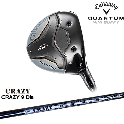 【予約/4月17日発売予定】【OVDカスタム】キャロウェイ QUANTUM BUFFY フェアウェイウッド[FW]キャロウェイCALLAWAY CRAZY 9 DiaCRAZYクレイジー