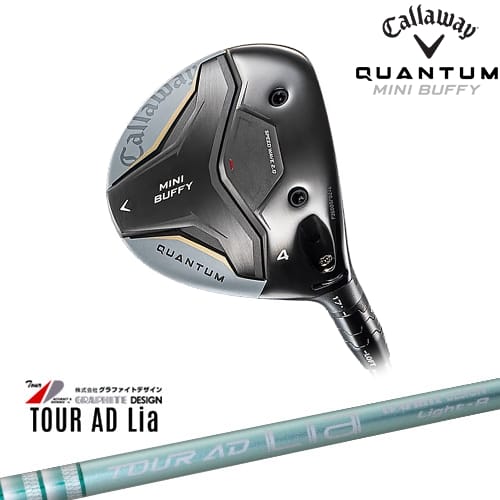 【予約/4月17日発売予定】【OVDカスタム】キャロウェイ QUANTUM BUFFY フェアウェイウッド[FW]キャロウェイCALLAWAY TOUR AD Lia ツアーAD Lia WOODグラファイトデザイン