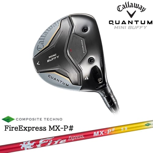 【OVDカスタム】キャロウェイ QUANTUM BUFFY フェアウェイウッド[FW]キャロウェイCALLAWAY FireExpress MX-P# ファイヤーエクスプレス エムエックスピーシャープ コンポジットテクノ｜カスタムクラブ工房 OVDGOLF 60,924円