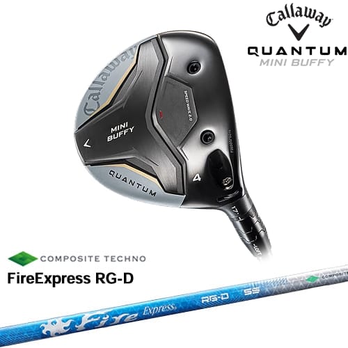 【OVDカスタム】キャロウェイ QUANTUM BUFFY フェアウェイウッド[FW]キャロウェイCALLAWAY FireExpress RG-D ファイヤーエクスプレス コンポジットテクノ｜カスタムクラブ工房 OVDGOLF