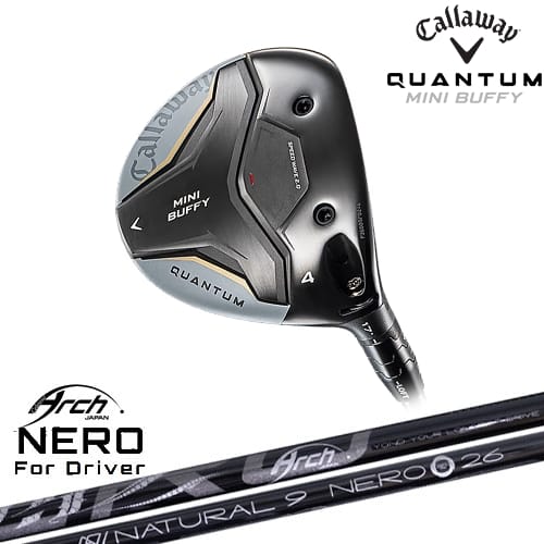 【予約/4月17日発売予定】【OVDカスタム】キャロウェイ QUANTUM BUFFY フェアウェイウッド[FW]キャロウェイCALLAWAY For Driver NEROネロ ARCH GOLF アーチゴルフジャパン