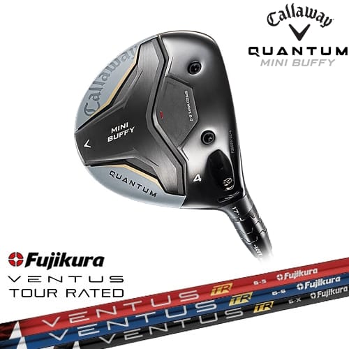 【予約/4月17日発売予定】【OVDカスタム】キャロウェイ QUANTUM BUFFY フェアウェイウッド[FW]キャロウェイCALLAWAY フジクラ VENTUS TR ブルー ブラック レッド ベンタス Fujikura 56,084円