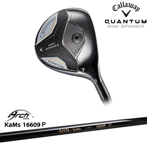 【予約/4月17日発売予定】【OVDカスタム】キャロウェイ QUANTUM SPINNER フェアウェイウッド[FW]キャロウェイCALLAWAY 16609P ARCH GOLF アーチゴルフジャパン