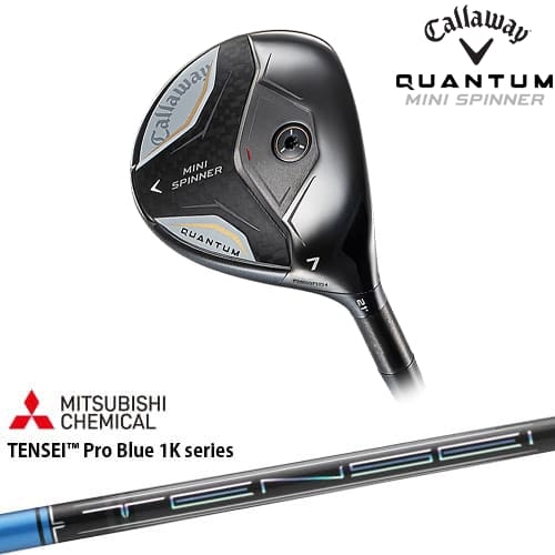 【予約/4月17日発売予定】【OVDカスタム】キャロウェイ QUANTUM SPINNER フェアウェイウッド[FW]キャロウェイCALLAWAY TENSEI Pro Blue 1K テンセイブルーワンケー