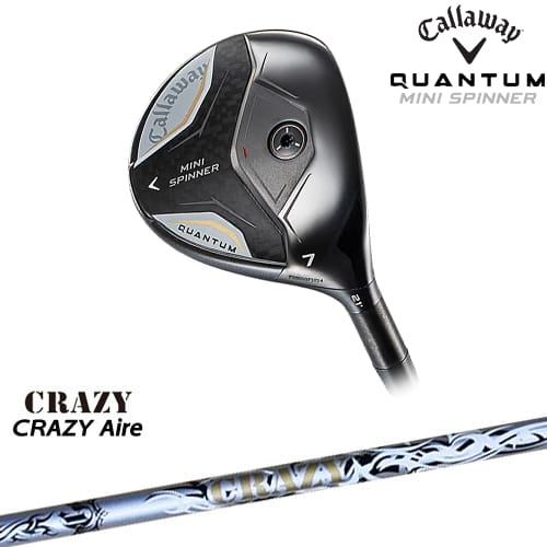 【予約/4月17日発売予定】【OVDカスタム】キャロウェイ QUANTUM SPINNER フェアウェイウッド[FW]キャロウェイCALLAWAY CRAZY Aile エールCRAZYクレイジー