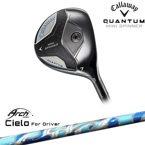 【予約/4月17日発売予定】【OVDカスタム】キャロウェイ QUANTUM SPINNER フェアウェイウッド[FW]キャロウェイCALLAWAY Cielo For Driver シエロ ARCH GOLF アーチゴルフジャパン