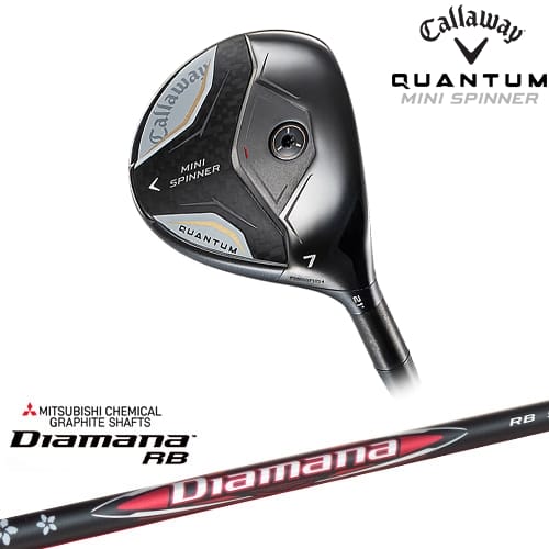 【予約/4月17日発売予定】【OVDカスタム】キャロウェイ QUANTUM SPINNER フェアウェイウッド[FW]キャロウェイCALLAWAY Diamana RB ディアマナ 三菱ケミカル
