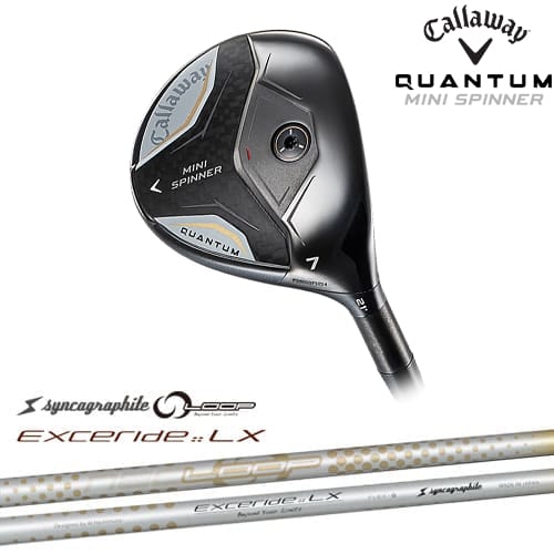 【予約/4月17日発売予定】【OVDカスタム】キャロウェイ QUANTUM SPINNER フェアウェイウッド[FW]キャロウェイCALLAWAY NEO LOOP EXCERIDE :: LX シンカグラファイト