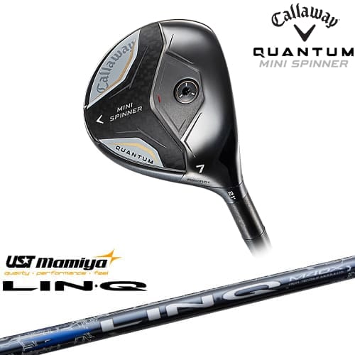 【予約/4月17日発売予定】【OVDカスタム】キャロウェイ QUANTUM SPINNER フェアウェイウッド[FW]キャロウェイCALLAWAY LIN-Q BLUE EX リンク ブルー EX マミヤmamiya