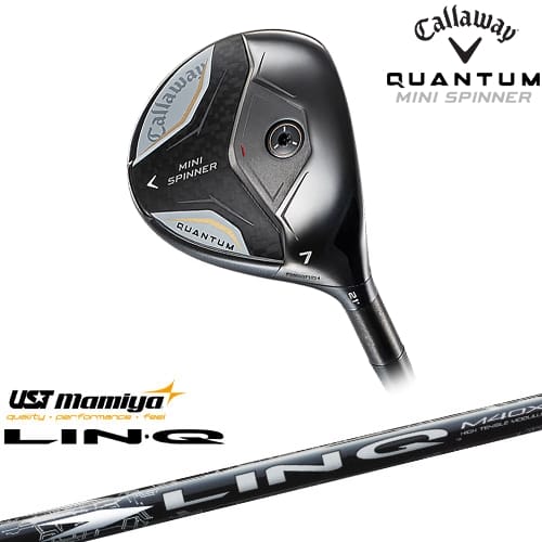 【予約/4月17日発売予定】【OVDカスタム】キャロウェイ QUANTUM SPINNER フェアウェイウッド[FW]キャロウェイCALLAWAY LIN-Q WHITE EX リンク ホワイト EX マミヤmamiya