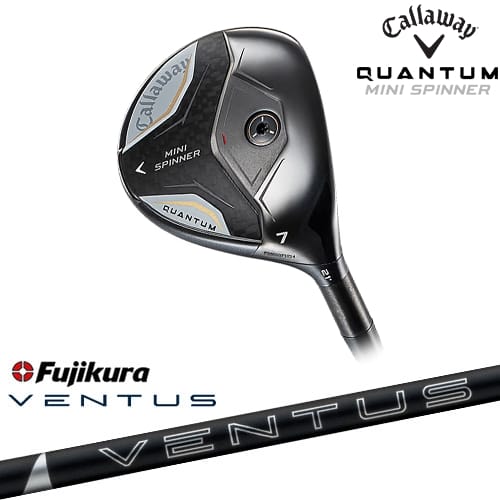 【予約/4月17日発売予定】【OVDカスタム】キャロウェイ QUANTUM SPINNER フェアウェイウッド[FW]キャロウェイCALLAWAY 24 VENTUS BLACK ベンタス ブラック フジクラ Fujikura