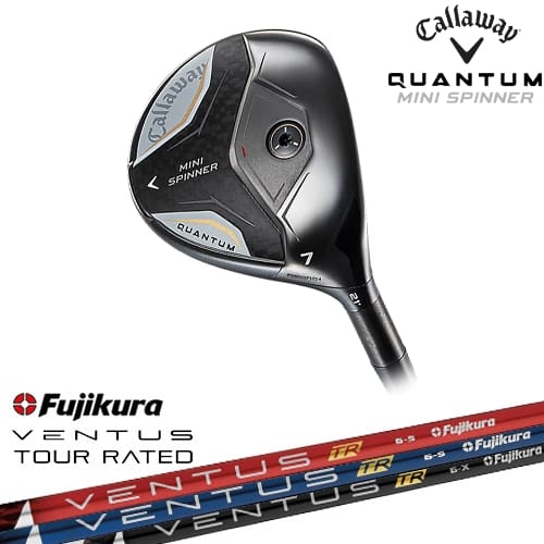 【予約/4月17日発売予定】【OVDカスタム】キャロウェイ QUANTUM SPINNER フェアウェイウッド[FW]キャロウェイCALLAWAY フジクラ VENTUS TR ブルー ブラック レッド ベンタス Fujikura