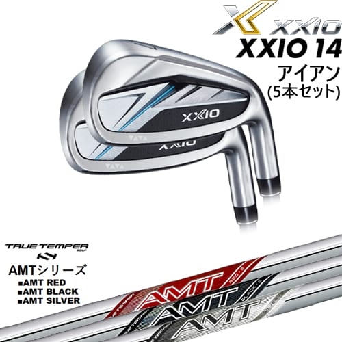 【OVDカスタム】XXIO14 アイアン5本set(6I-PW) セクシオ [6P]ダンロップDUNLOP AMT RED/BLACK/SILVER レッド/ブラック/シルバー TRUE TEMPERトゥルーテンパー｜カスタムクラブ工房 OVDGOLF