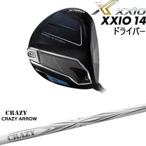 【OVDカスタム】XXIO14 ドライバー 2025年モデル ゼクシオ14[DW]ダンロップDUNLOP CRAZY ARROW アローCRAZYクレイジー｜カスタムクラブ工房 OVDGOLF