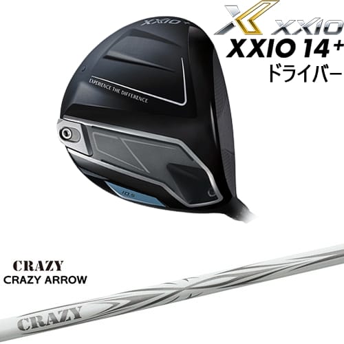 【OVDカスタム】XXIO14+ ドライバー 2025年モデル ゼクシオ14プラス[DW]ダンロップDUNLOP CRAZY ARROW アローCRAZYクレイジー