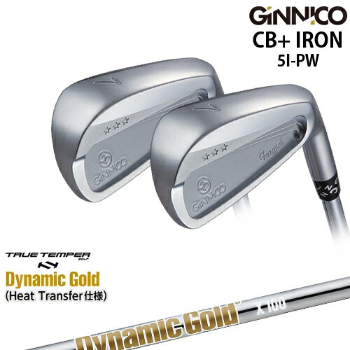 【工房カスタム】GINNICO ジニコ CB+ IRON アイアン 6本set[5P]イオンスポーツEON_SPORTS DynamicGoldHT ダイナミックゴールドTRUE TEMPER