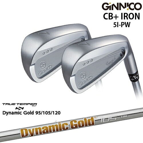 【工房カスタム】GINNICO ジニコ CB+ IRON アイアン 6本set[5P]イオンスポーツEON_SPORTS DynamicGold85 95 105 115 120 ダイナミックゴールドTRUE TEMPER