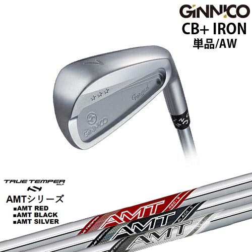 GINNICO ジニコ CB+ IRON アイアン単品（AW）[IR]イオンスポーツEON_SPORTS AMT RED/BLACK/SILVER レッド/ブラック/シルバー TRUE TEMPERトゥルーテンパー｜カスタムクラブ工房 OVDGOLF