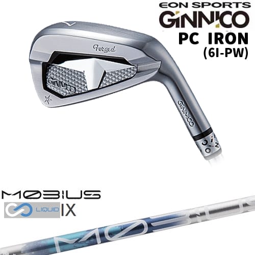 【OVDカスタム】GINNICO ジニコ PC IRON アイアン単品(5I/AW)[IR]イオンスポーツEON_SPORTS MOBIUS LIQUIDメビウスリキッド IX Design Tuningデザインチューニング｜カスタムクラブ工房 OVDGOLF