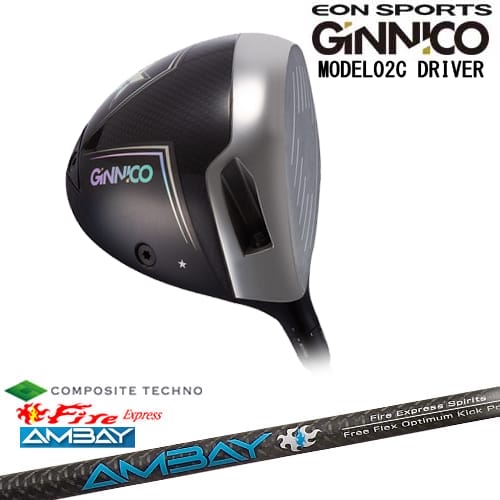 GINNICO MODEL02C DRIVER ジニコ モデル02C ドライバー[DW]イオンスポーツEON_SPORTS FireExpress Spirits AMBAY アンバイ コンポジットテクノ