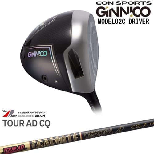 GINNICO MODEL02C DRIVER ジニコ モデル02C ドライバー[DW]イオンスポーツEON_SPORTS Tour AD CQ ツアーAD グラファイトデザイン