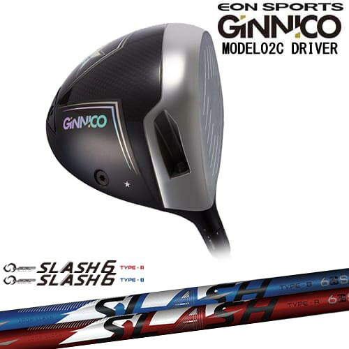 GINNICO MODEL02C DRIVER ジニコ モデル02C ドライバー[DW]イオンスポーツEON_SPORTS LOOP SLASH 6 TYPE-B/R ループスラッシュ6 シンカグラファイト