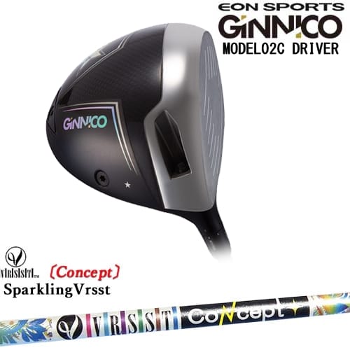 GINNICO MODEL02C DRIVER ジニコ モデル02C ドライバー[DW]イオンスポーツEON_SPORTS SPARKLING VRSST CONCEPTスパークリングヴァスト｜カスタムクラブ工房 OVDGOLF