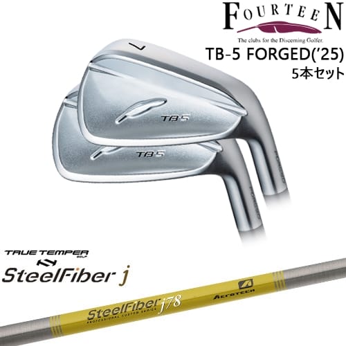 楽天市場】【OVDカスタム】TB-5 FORGED 2025年モデル アイアン5本set