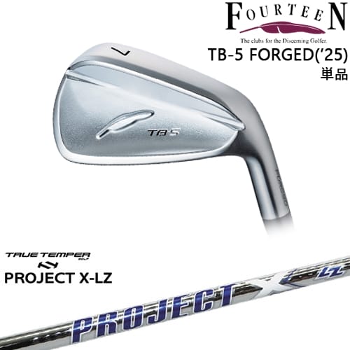 【OVDカスタム】TB-5 FORGED 2025年モデル アイアン単品(5I)[IR]フォーティーンFOURTEEN PROJECT X LZ プロジェクトX TRUE TEMPERトゥルーテンパー｜カスタムクラブ工房 OVDGOLF