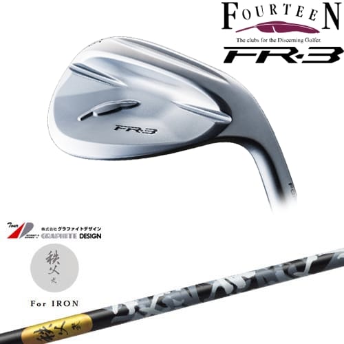 【予約/4月17日発売予定】【OVDカスタム】FR-3 ウェッジ パールサテン仕上げ[WD]フォーティーンFOURTEEN 秩父 弐 アイアン TITIBU2 ちちぶ グラファイトデザイン｜カスタムクラブ工房 OVDGOLF