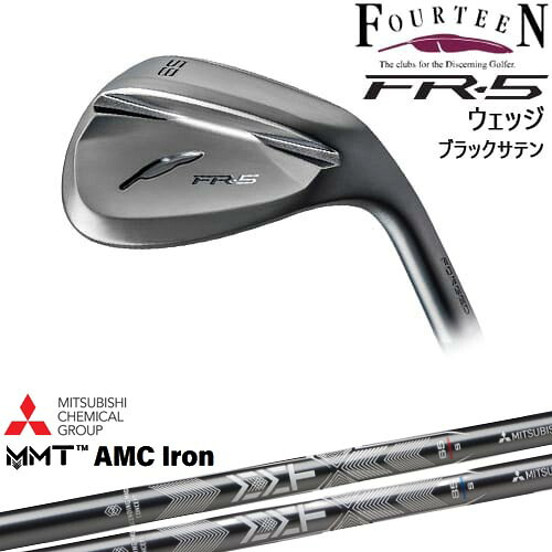 FR-5 ウェッジ ダイヤモンドブラックサテン仕上げ[WD]フォーティーンFOURTEEN MMT AMC Iron 三菱ケミカル｜カスタムクラブ工房 OVDGOLF