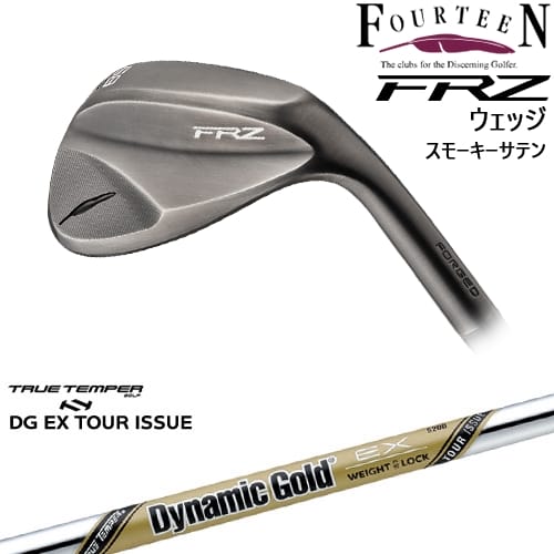 FRZ ウェッジ スモーキーサテン 2024年モデル[WD]フォーティーンFOURTEEN DynamicGoldEX TOUR ISSUE ツアーイシューTRUE TEMPER