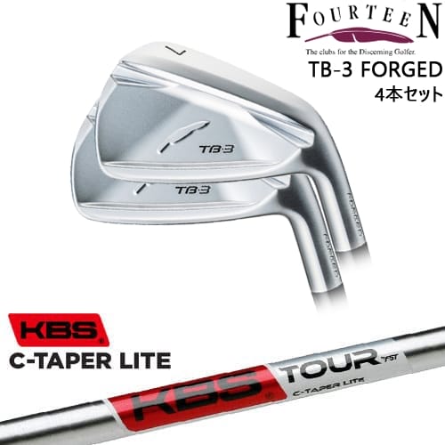 楽天市場】TB-3 FORGED IRON アイアン4本set(7I-PW)[7P]フォーティーン