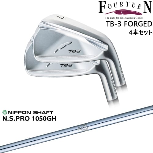 TB-3 FORGED IRON アイアン4本set(7I-PW)[7P]フォーティーンFOURTEEN N.S.PRO 1050GH 日本シャフト 75,020円