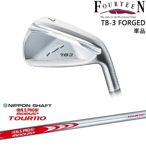 【OVDカスタム】TB-3 FORGED IRON アイアン単品(5I/6I)[IR]フォーティーンFOURTEEN N.S.PRO MODUS3 TOUR110 モーダス3ツアー110 日本シャフト