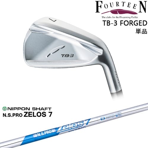 【OVDカスタム】TB-3 FORGED IRON アイアン単品(5I/6I)[IR]フォーティーンFOURTEEN N.S.PRO ZELOS 7 日本シャフト 25,773円