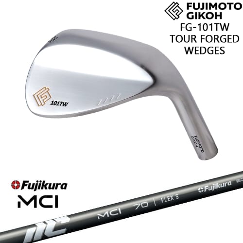 【OVDカスタム】藤本技工 FG-101TW TOUR FOGED WEDGE ウェッジ[WD]藤本技工FUJIMOTO New MCI Fujikura フジクラ｜カスタムクラブ工房 OVDGOLF 26,455円