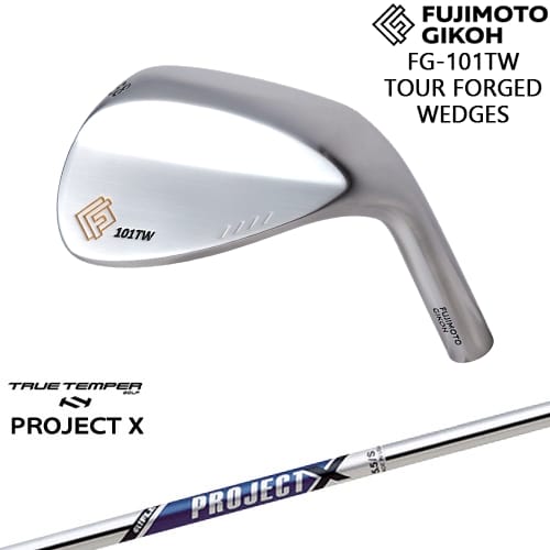 【OVDカスタム】藤本技工 FG-101TW TOUR FOGED WEDGE ウェッジ[WD]藤本技工FUJIMOTO PROJECT XTRUE TEMPER｜カスタムクラブ工房 OVDGOLF