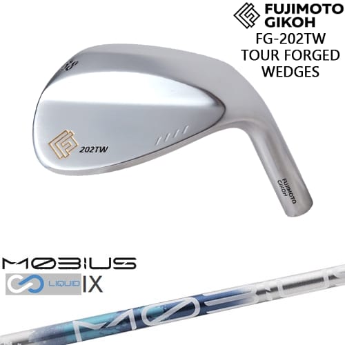 【OVDカスタム】藤本技工 FG-202TW TOUR FOGED WEDGE ウェッジ[WD]藤本技工FUJIMOTO MOBIUS LIQUIDメビウスリキッド IX Design Tuningデザインチューニング｜カスタムクラブ工房 OVDGOLF