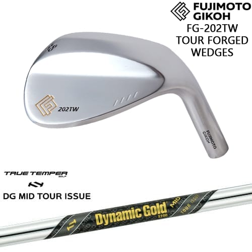 【OVDカスタム】藤本技工 FG-202TW TOUR FOGED WEDGE ウェッジ[WD]藤本技工FUJIMOTO Dynamic Gold MID TOUR ISSUE ツアーイシュー TRUE TEMPERトゥルーテンパー｜カスタムクラブ工房 OVDGOLF 26,455円