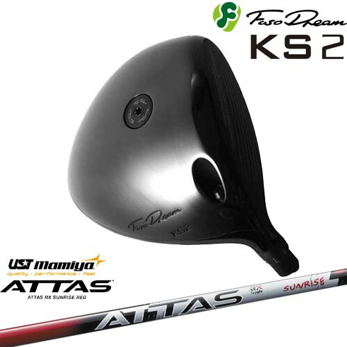 FUSO DREAM フソウドリーム KS2 Driver[DW]フソウドリームFUSO DREAM ATTAS RX SUNRISE RED アッタスアールエックスサンライズレッド マミヤmamiya