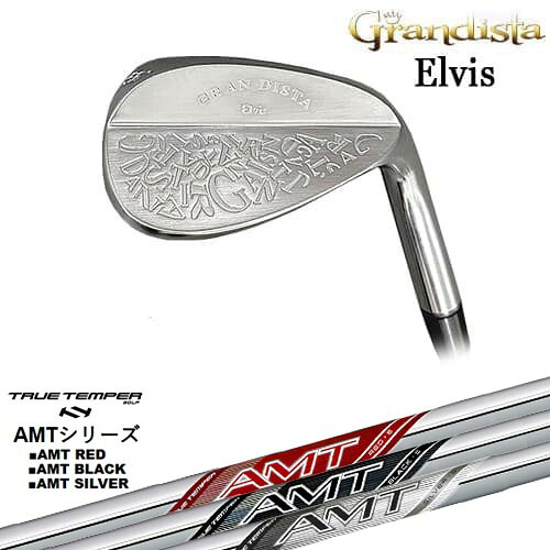 GRANDISTA Elvis ウェッジ(51/55/59度) 超軟素材S15C[WD]グランディスタGRANDISTA AMT RED/BLACK/SILVER レッド/ブラック/シルバー TRUE TEMPERトゥルーテンパー