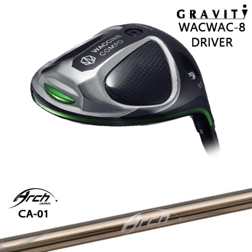 【OVDカスタム】WACWAC-8 ドライバー GRAVITY ワクチンコンポ[DW]グラビティGRAVITY GOLF CA-01 ARCH GOLF アーチゴルフジャパン