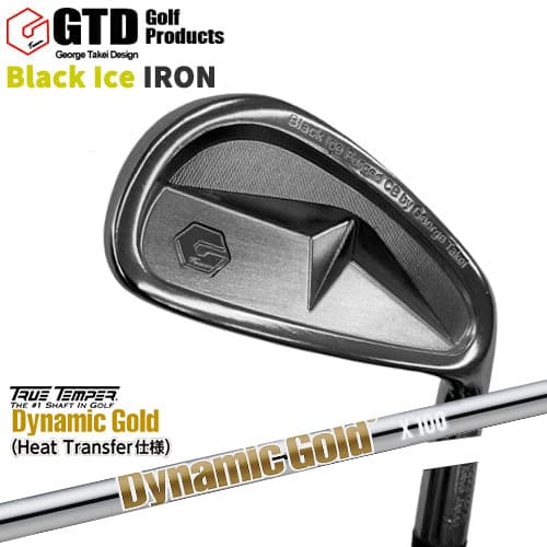 GTD/Black_Ice_Iron/#5(アイアン単品)/Dynamic Gold HT/ダイナミックゴールドヒートトランスファー仕様/TRUE_TEMPER/OVDカスタム|カスタムクラブ工房 OVDGOLF
