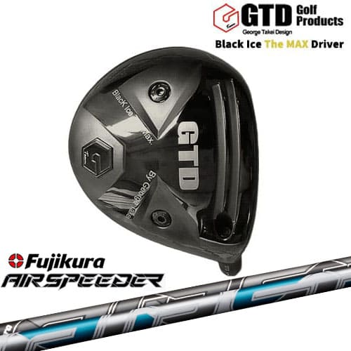 GTD Black Ice The MAX ブラックアイス ザ マックス ドライバー AIR SPEEDER フジクラ Fujikura