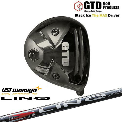 GTD/Black Ice The MAX/ブラックアイス ザ マックス ドライバー/LIN-Q RED EX リンク レッド EX マミヤmamiya カスタムクラブ
