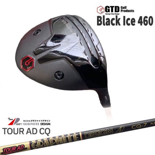 GTD Black Ice 460 DRIVER George Takei Design ドライバー[DW] Tour AD CQ ツアーAD グラファイトデザイン｜カスタムクラブ工房 OVDGOLF